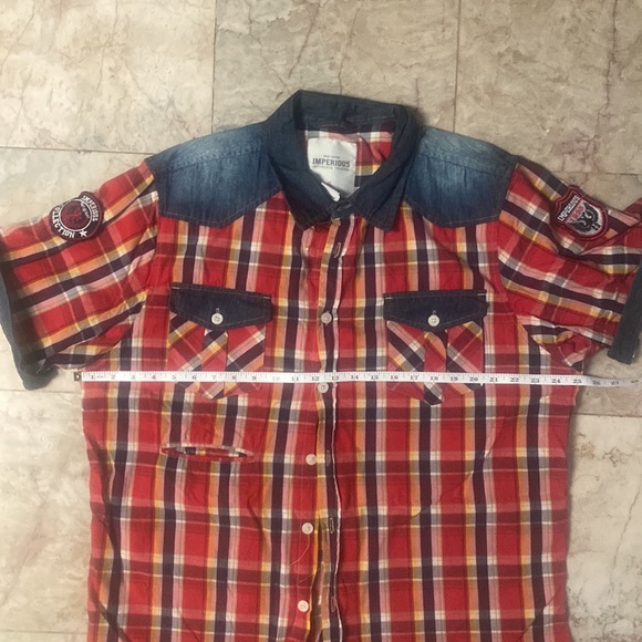Men’s Imperious trading button up shirt - Picture 6 of 7